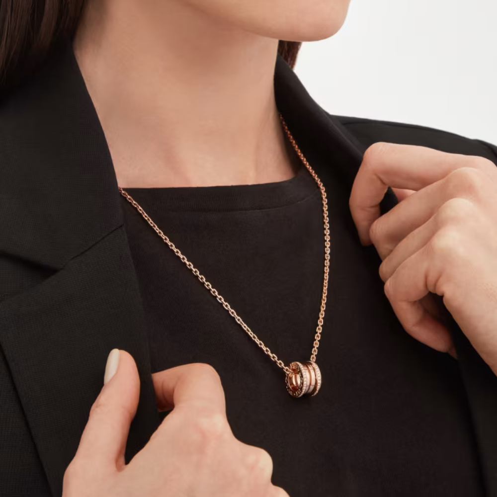 Gold Plated Circle Pendant Necklace