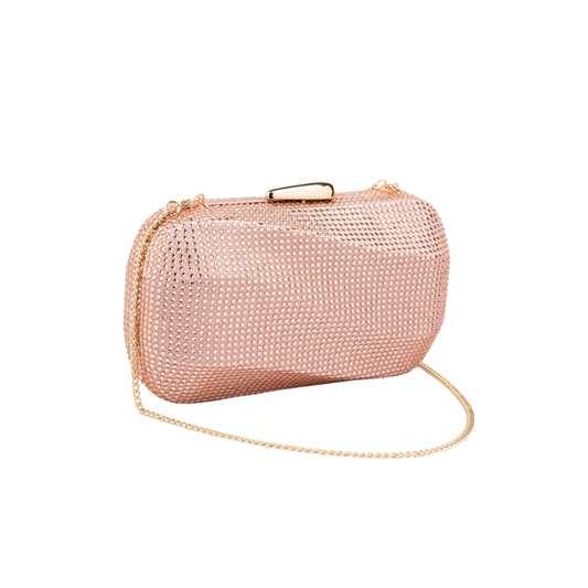 Mumtaz Jewellers Elegant Crystal Studded Clutch Bag for Women
