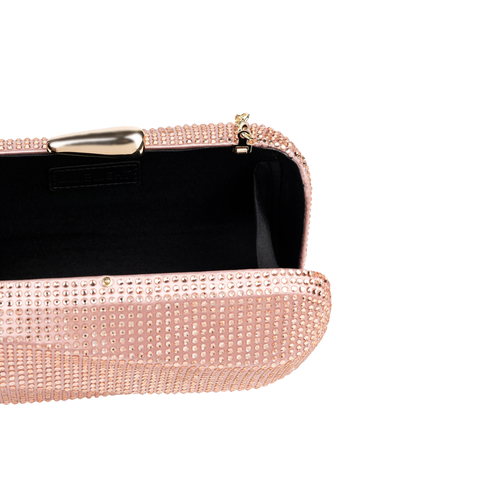 Mumtaz Jewellers Elegant Crystal Studded Clutch Bag for Women