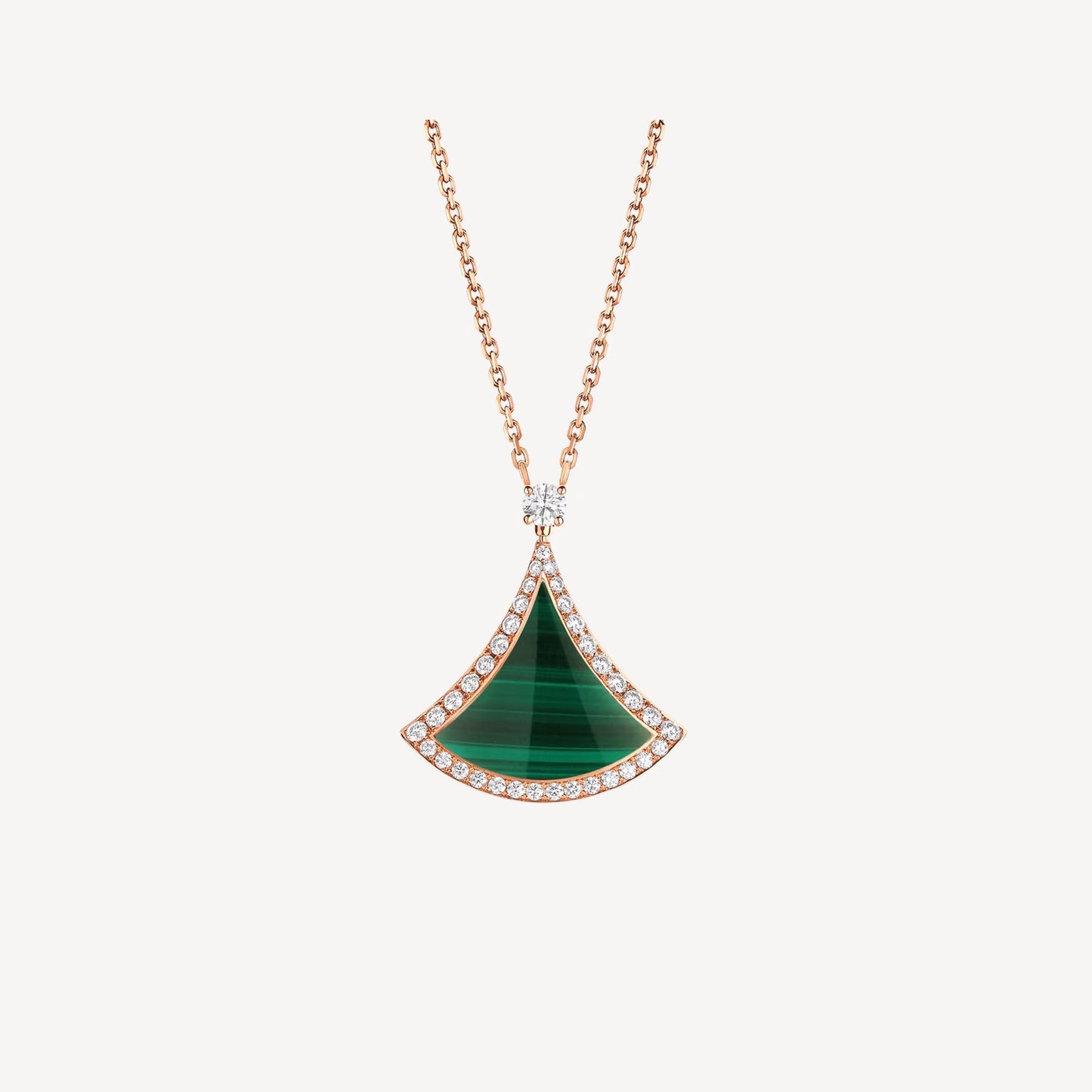 Divas'Dream Necklace,925 Silver,Green Agate