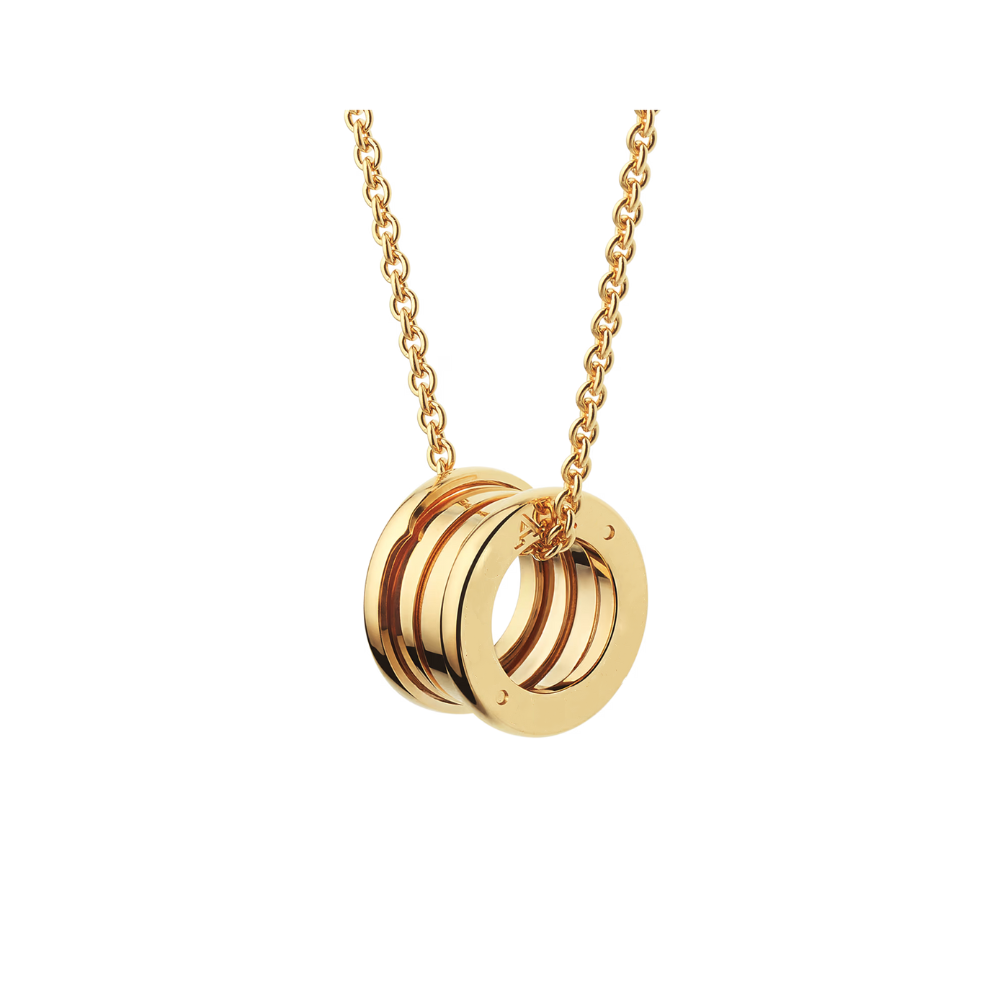 Mumtaz Jewellers B.zero1 necklace, 925 Silver, 18k Gold Plated