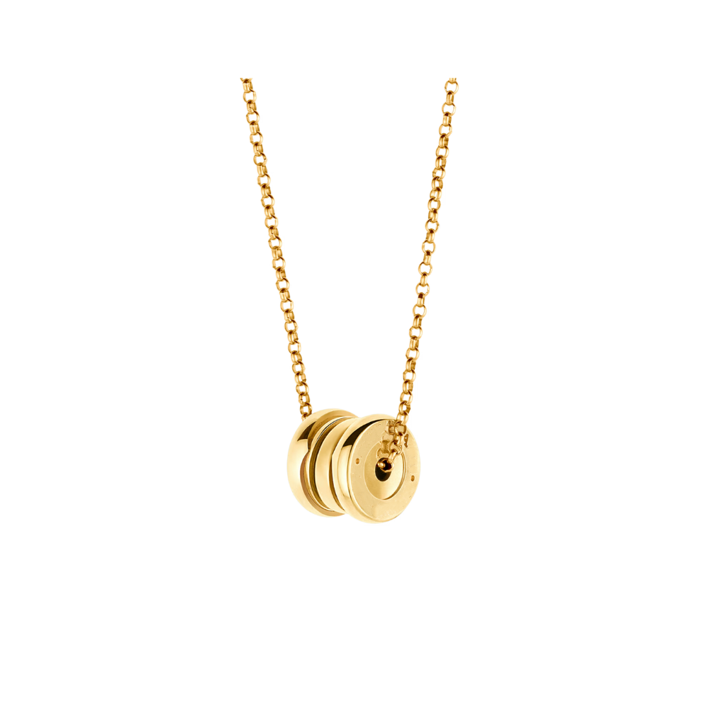 Mumtaz Jewellers B.zero1 necklace, 925 Silver, 18k Gold Plated
