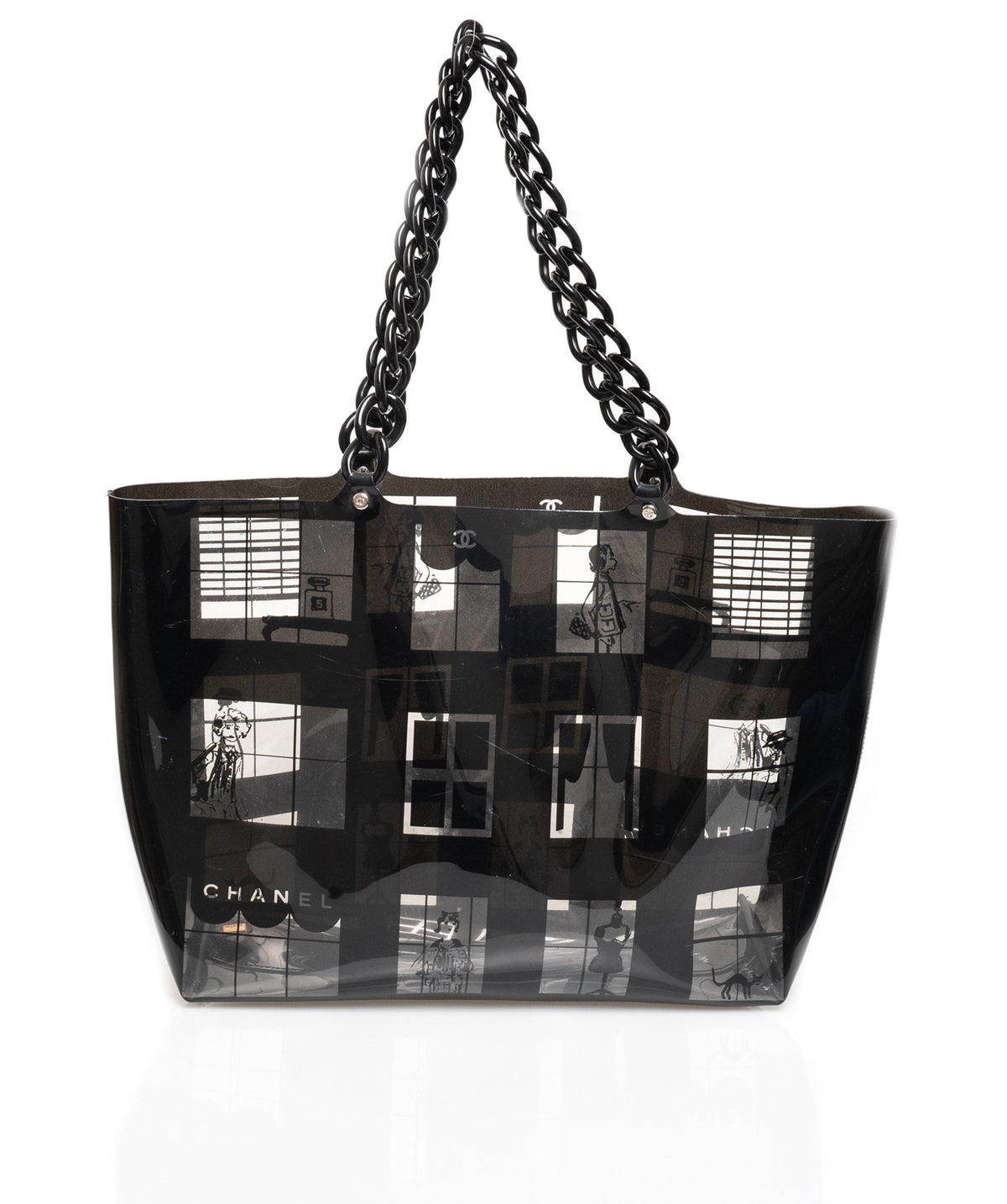 Chanel Vintage Coco Window Tote - AWL1618 - Cap N Wrap