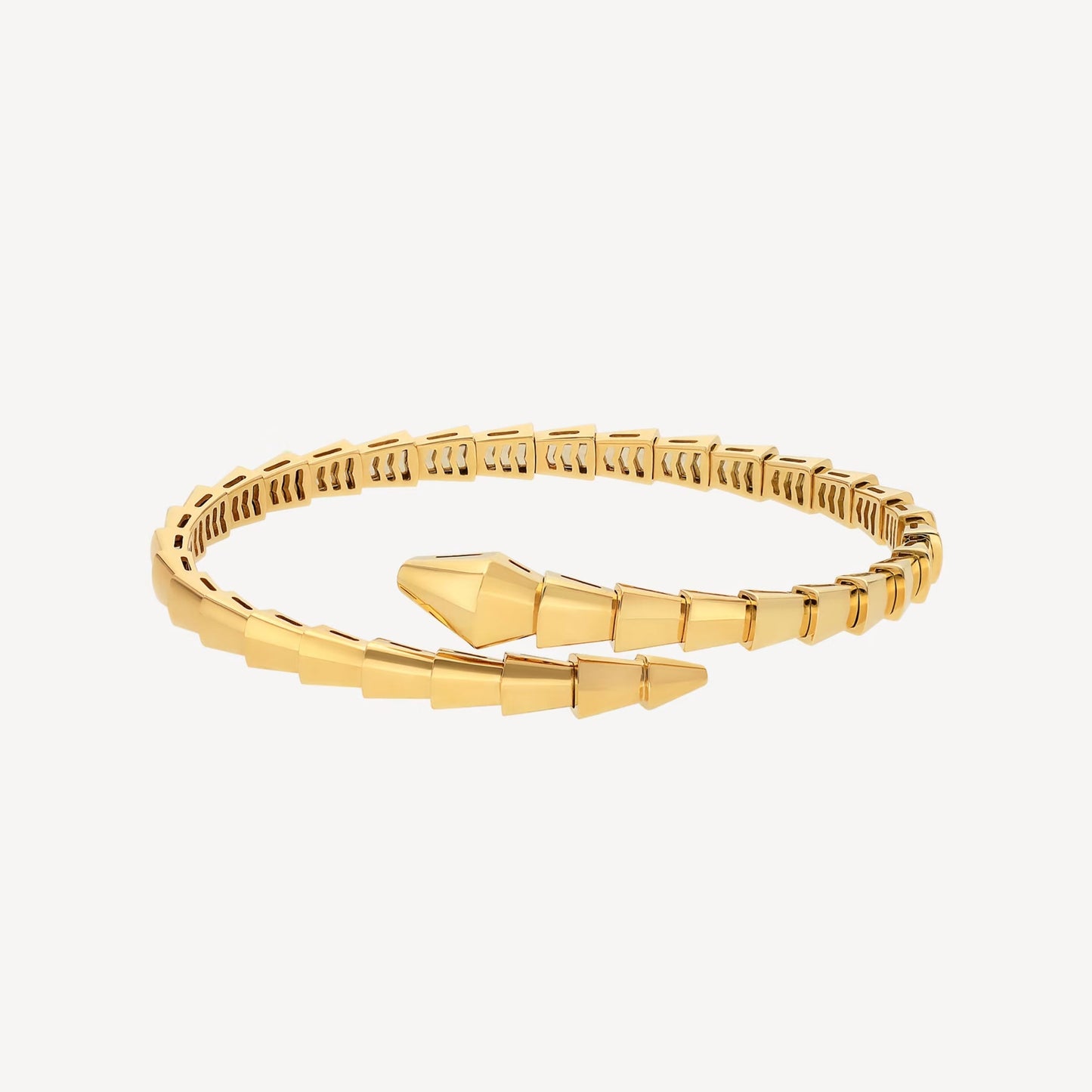 Serpenti Bracelet, 18k Yellow Gold Plated