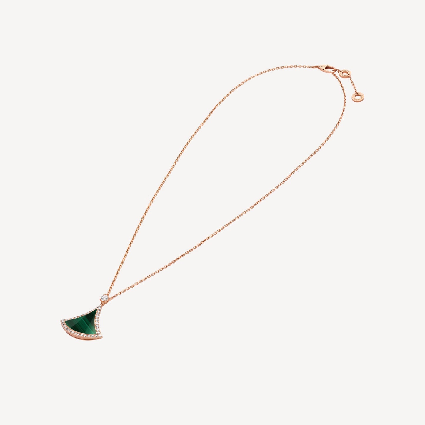 Divas'Dream Necklace,925 Silver,Green Agate