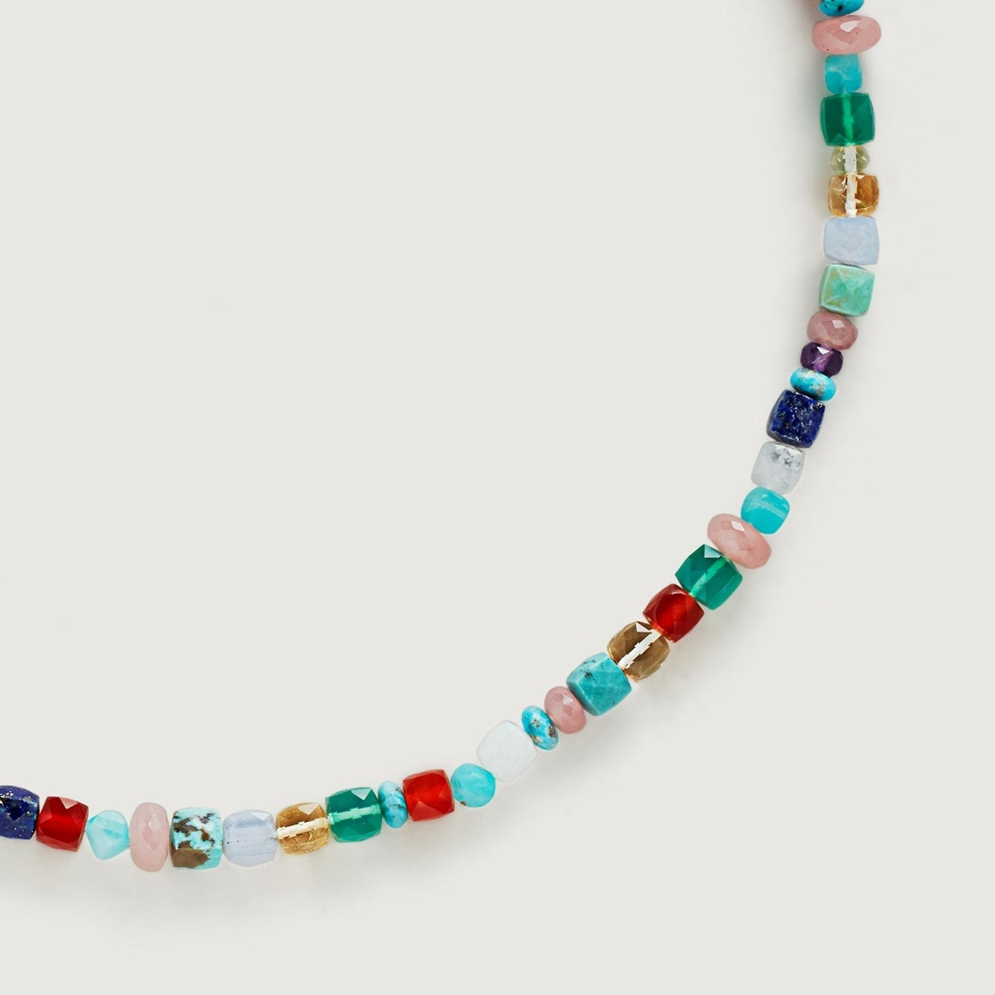 Mumtaz Jewellers Natural Gemstone Beaded Necklace