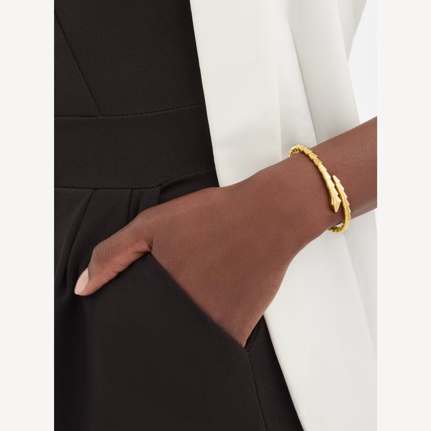 Serpenti Bracelet, 18k Yellow Gold Plated