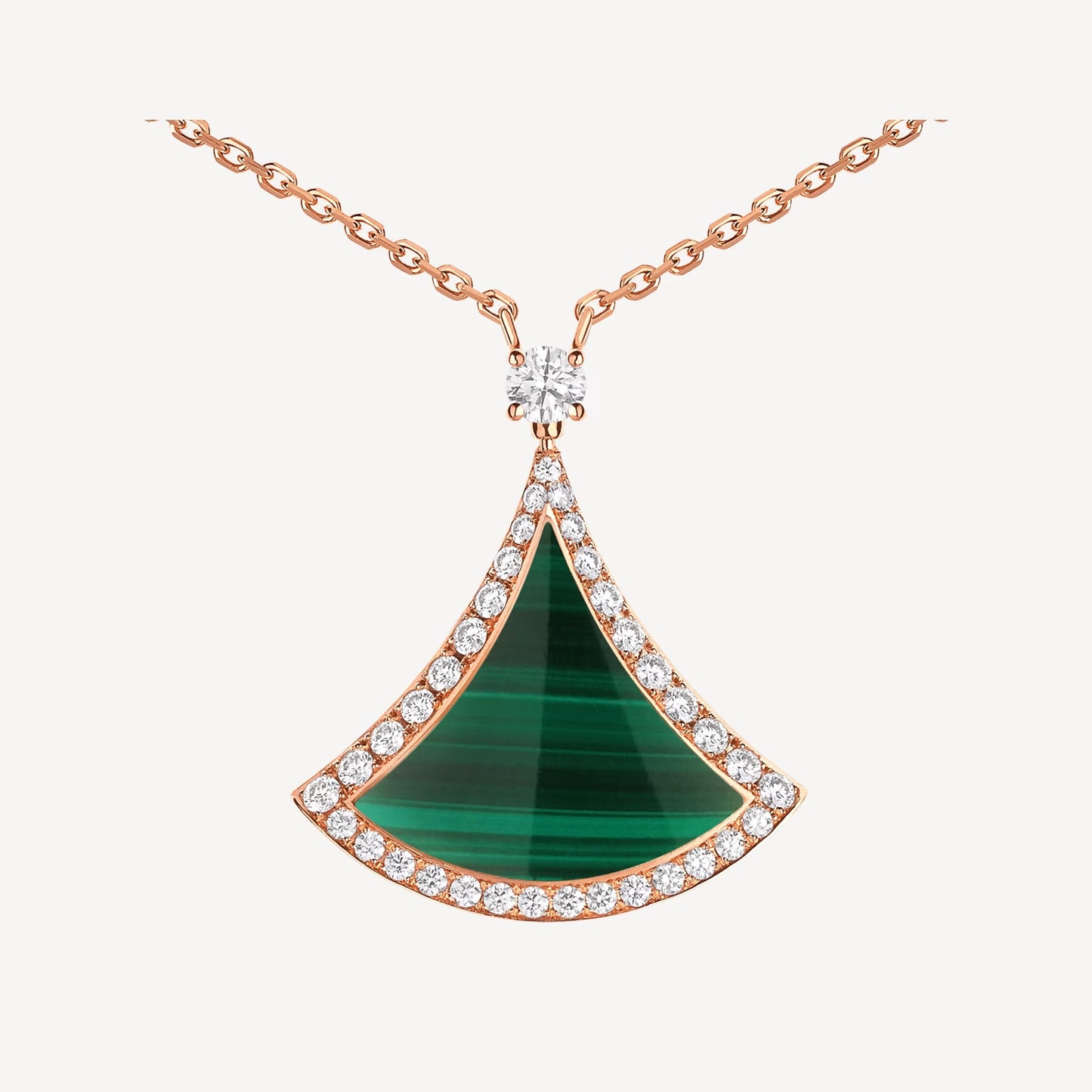 Divas'Dream Necklace,925 Silver,Green Agate