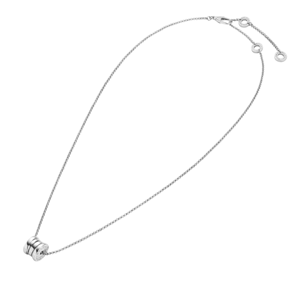 Gold Plated Double Circle Pendant Necklace