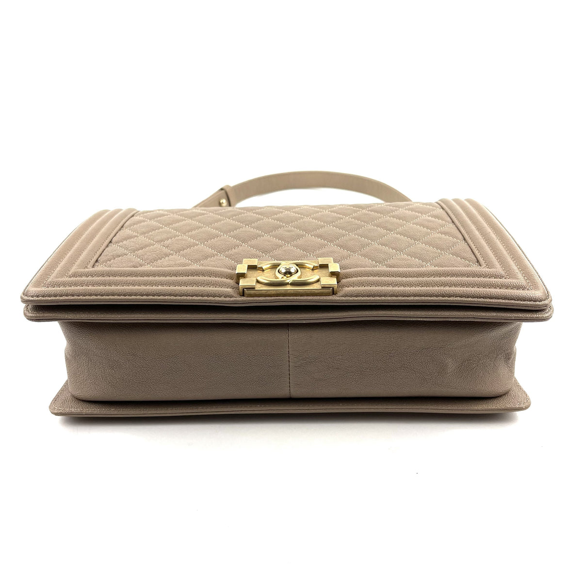 Chanel Large Quilted Caviar Boy Bag