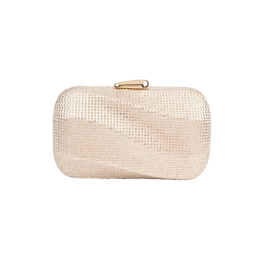 Mumtaz Jewellers Elegant Crystal Studded Clutch Bag for Women