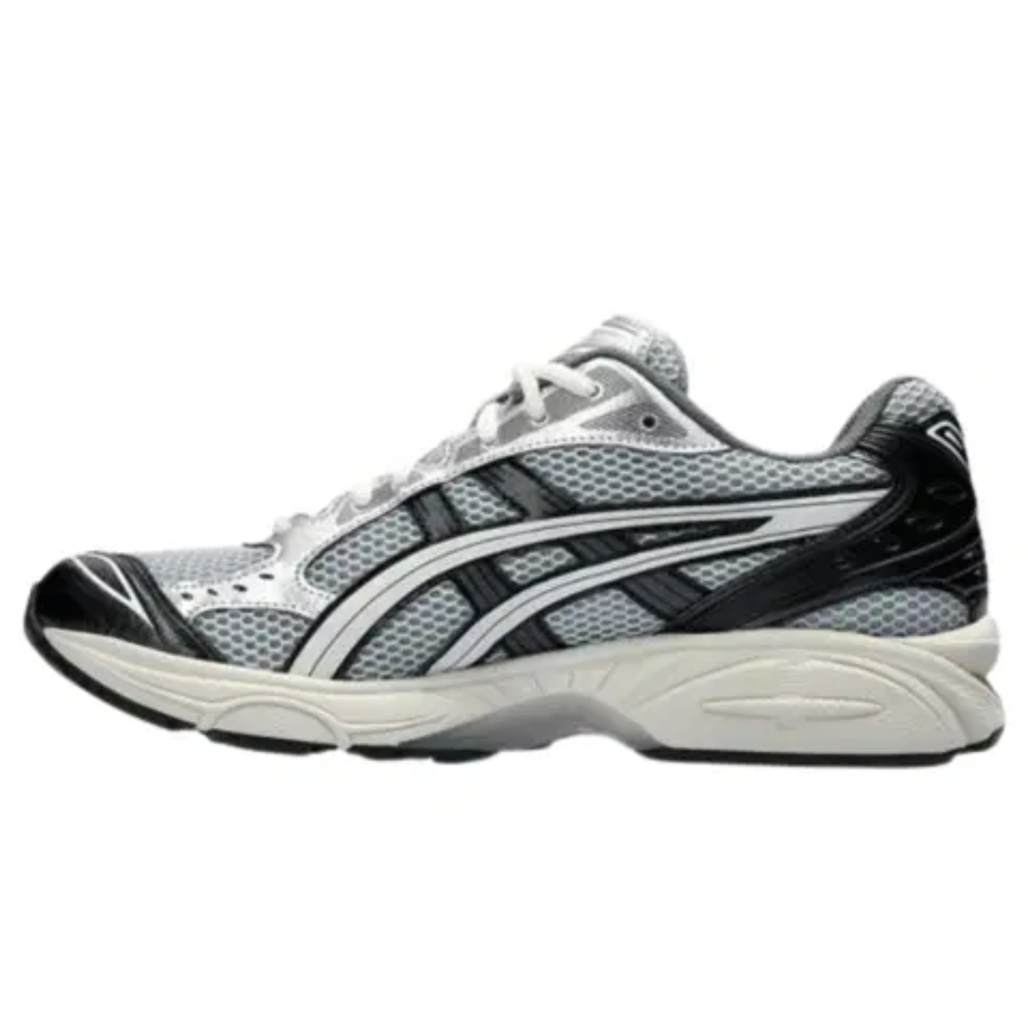 Gel-Kayano 14 Black Glacier Grey Silver