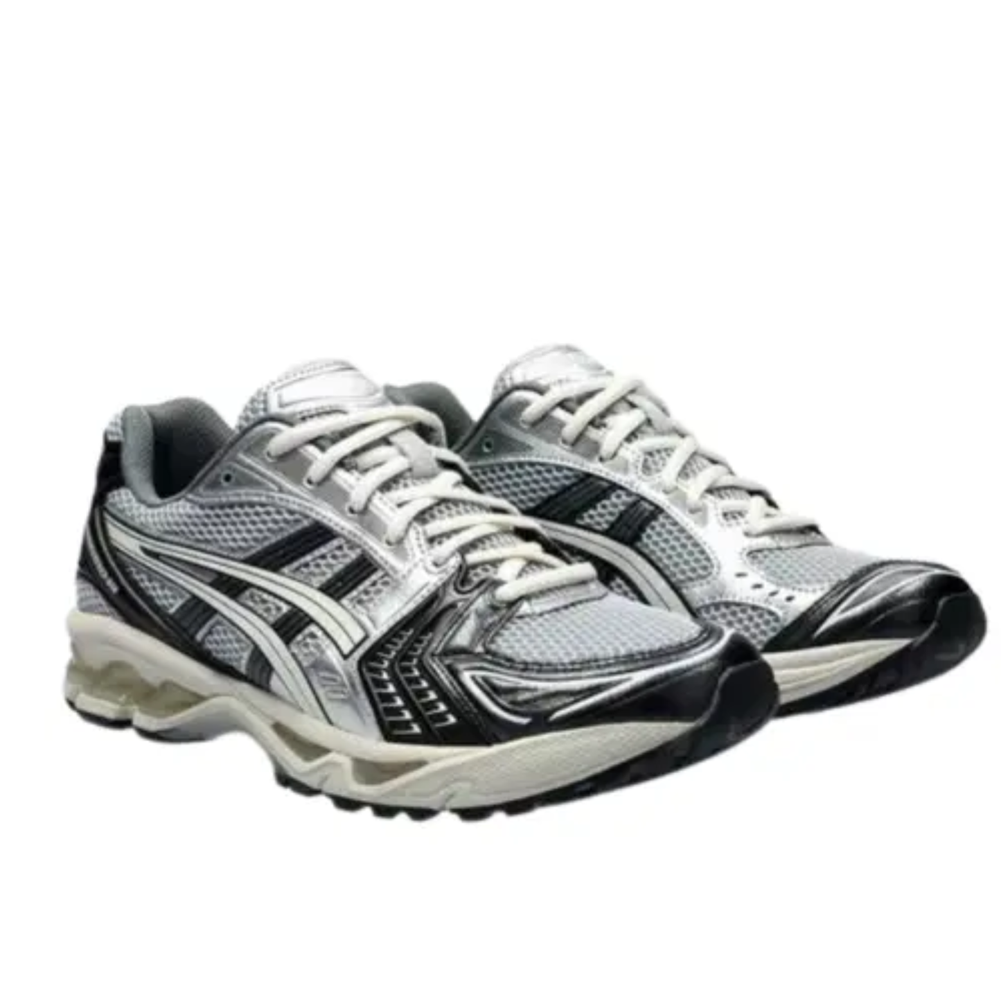 Gel-Kayano 14 Black Glacier Grey Silver