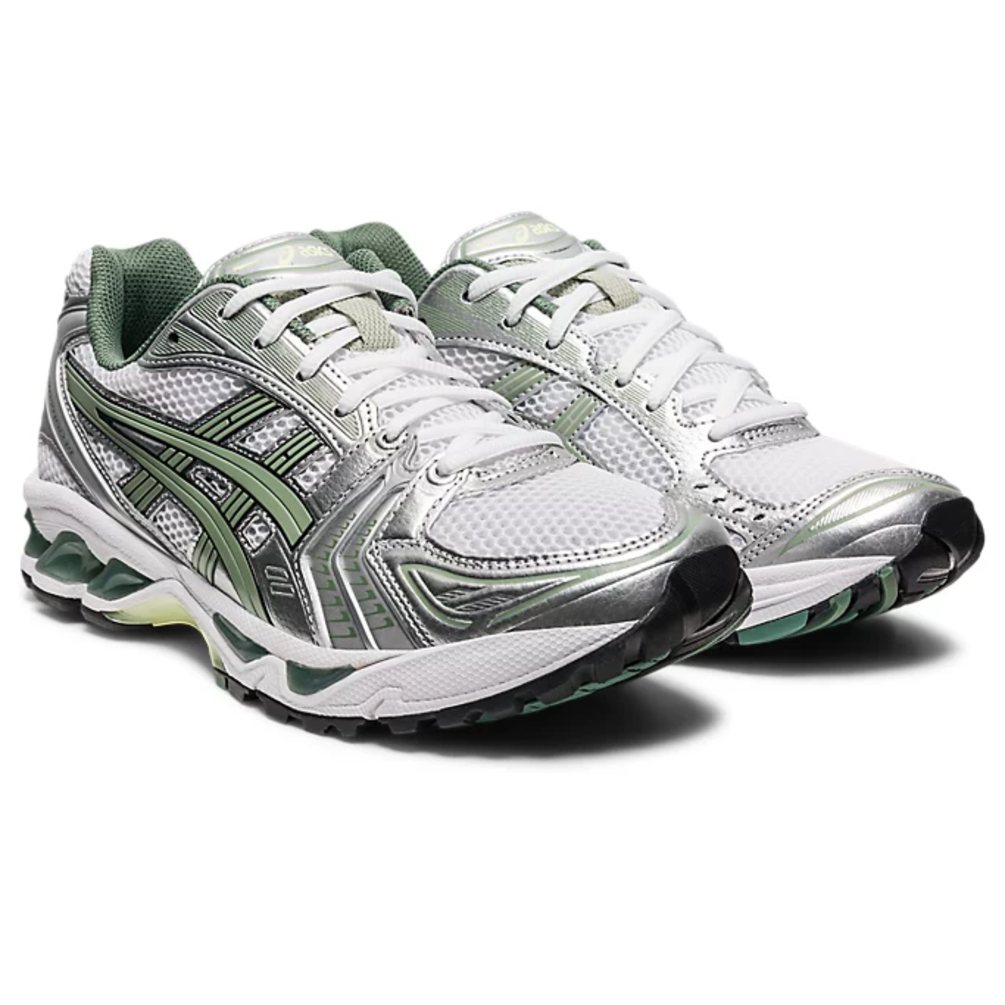 Gel-Kayano 14 White Pure Silver Slate Grey Sage