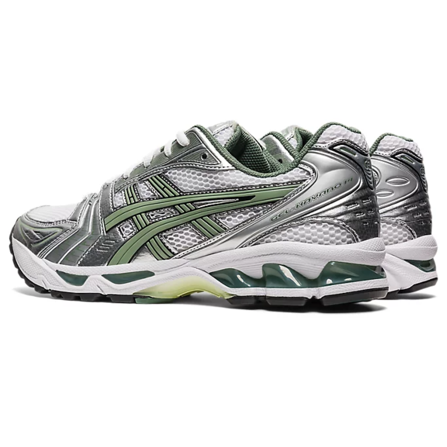 Gel-Kayano 14 White Pure Silver Slate Grey Sage