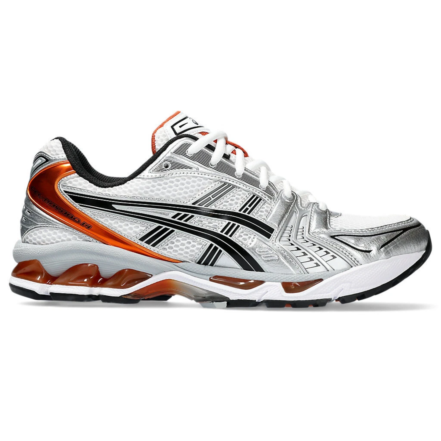 Gel-Kayano 14 White Piquant Orange