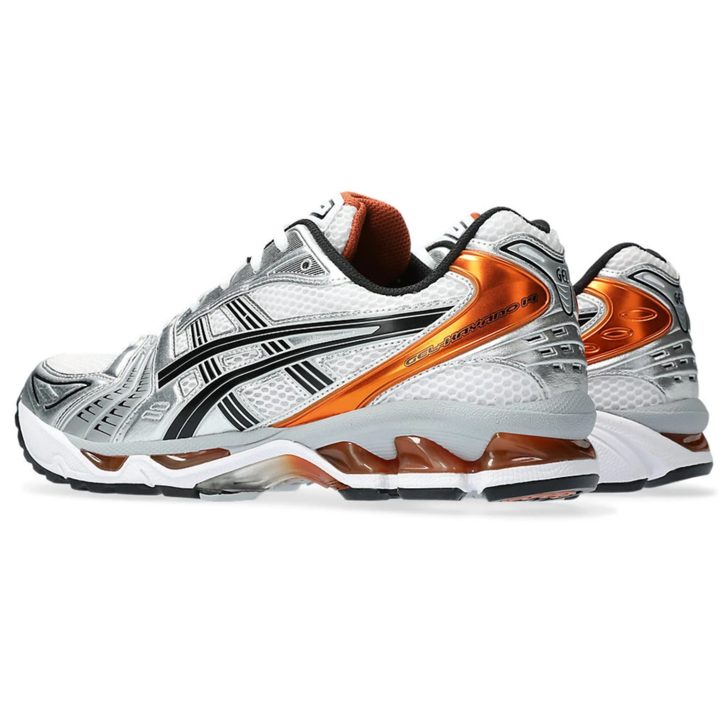 Gel-Kayano 14 White Piquant Orange