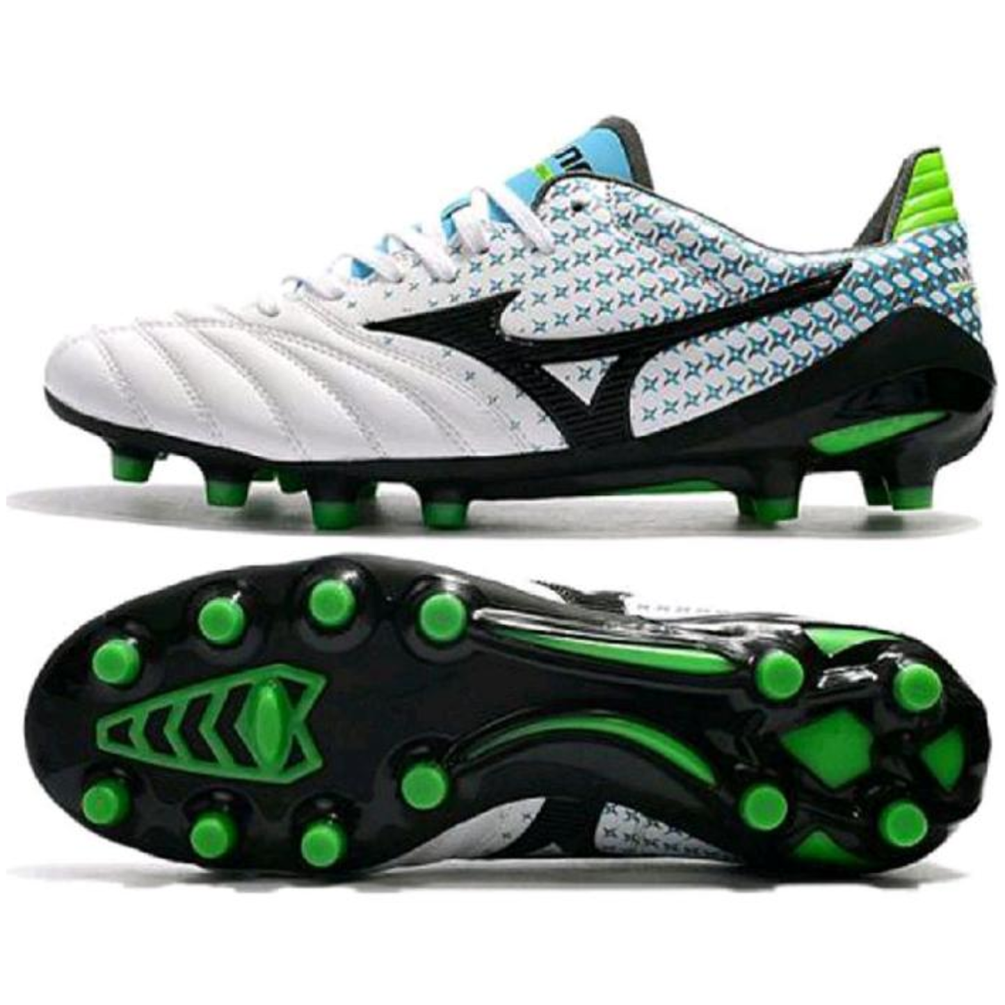 Mizuno Morelia Neo II Made in Japan Green/White/Black