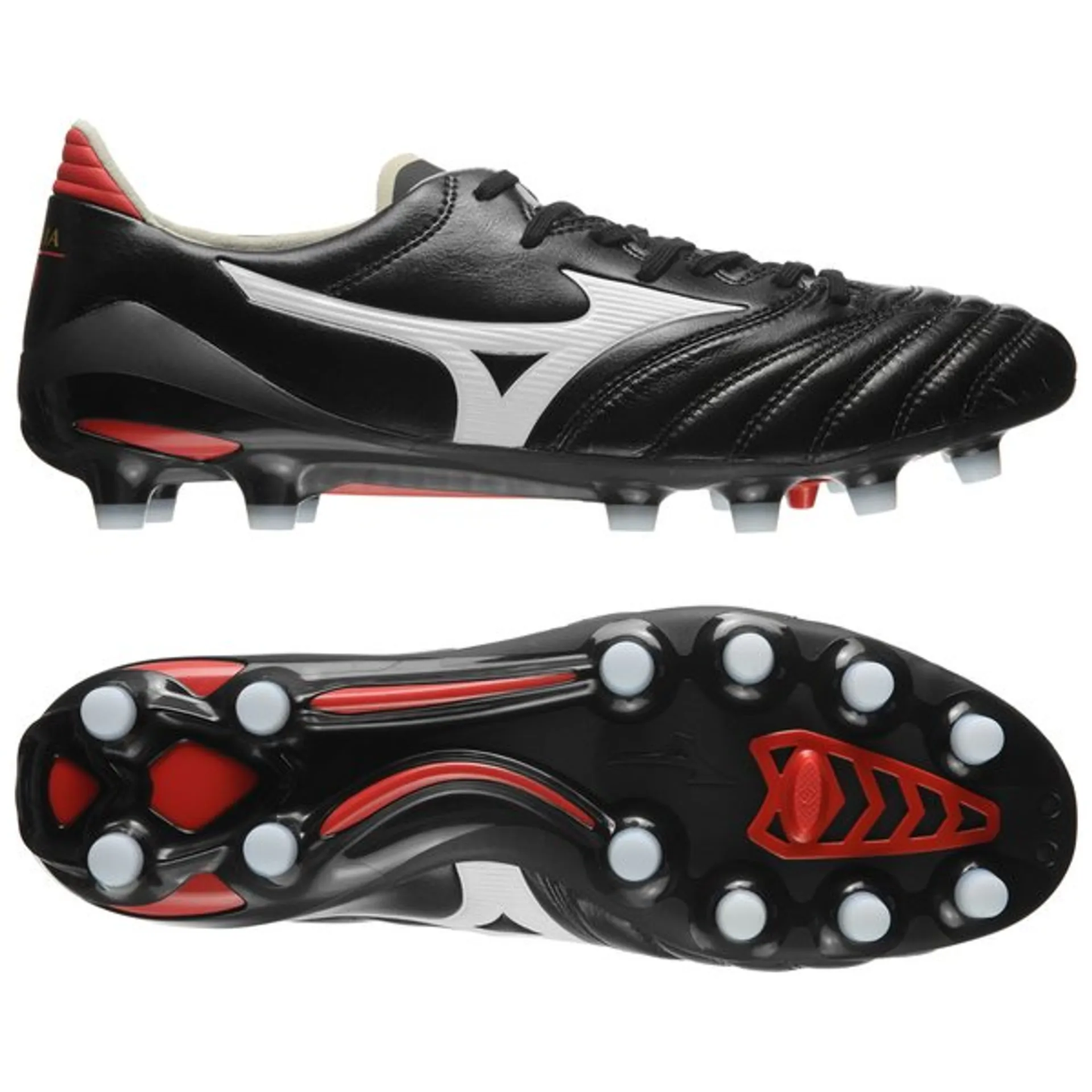 Mizuno Morelia Neo II Made in Japan Black/Red/White