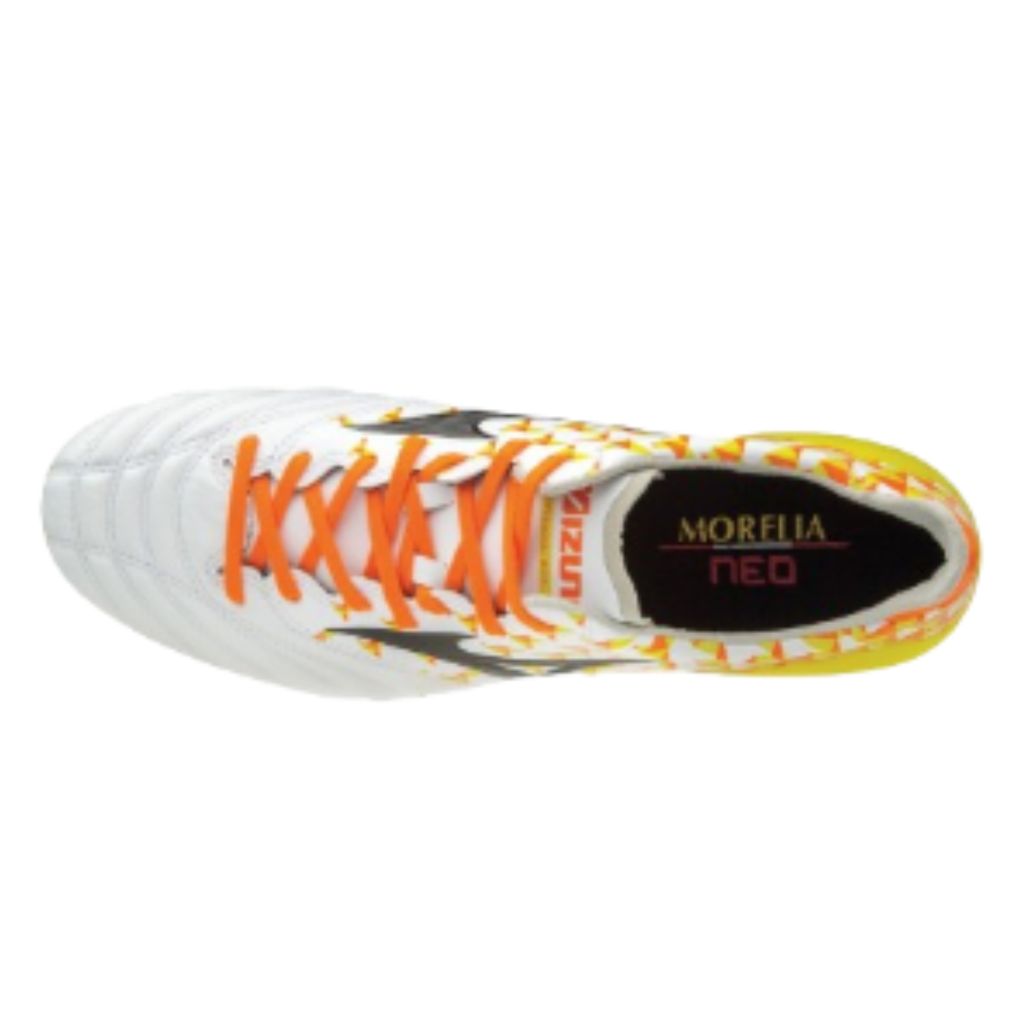 Mizuno Morelia Neo II Made in Japan Yellow/White/Orange