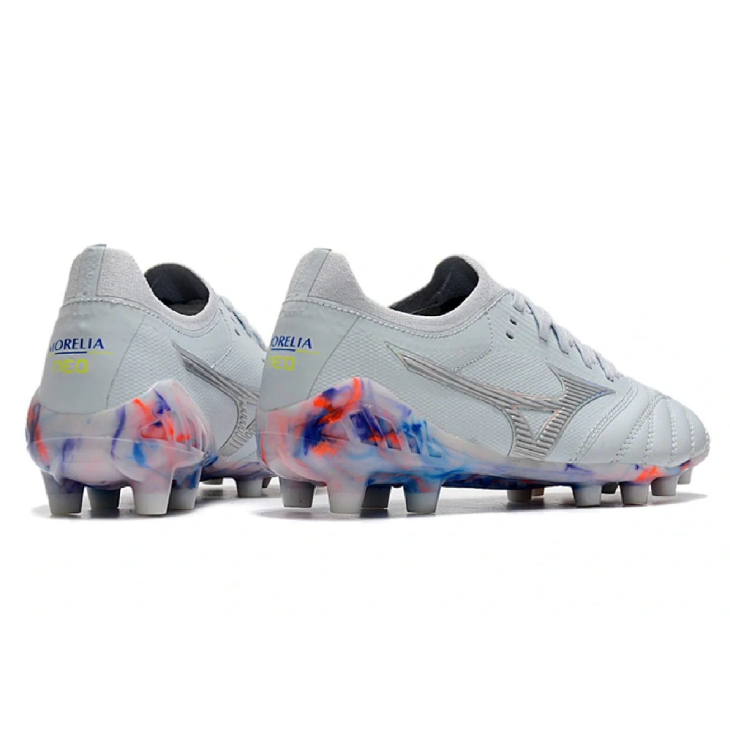 Mizuno Morelia Neo IV Beta Elite FG Made in Japan Silver/Multi