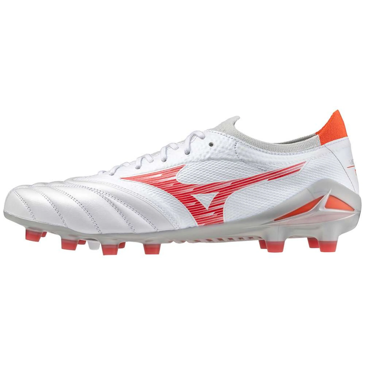 Mizuno Morelia Neo IV Beta Elite FG Made in Japan White/Orange