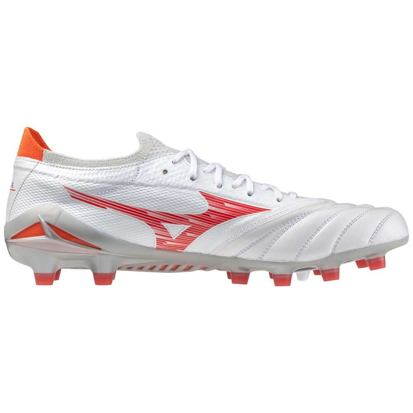 Mizuno Morelia Neo IV Beta Elite FG Made in Japan White/Orange
