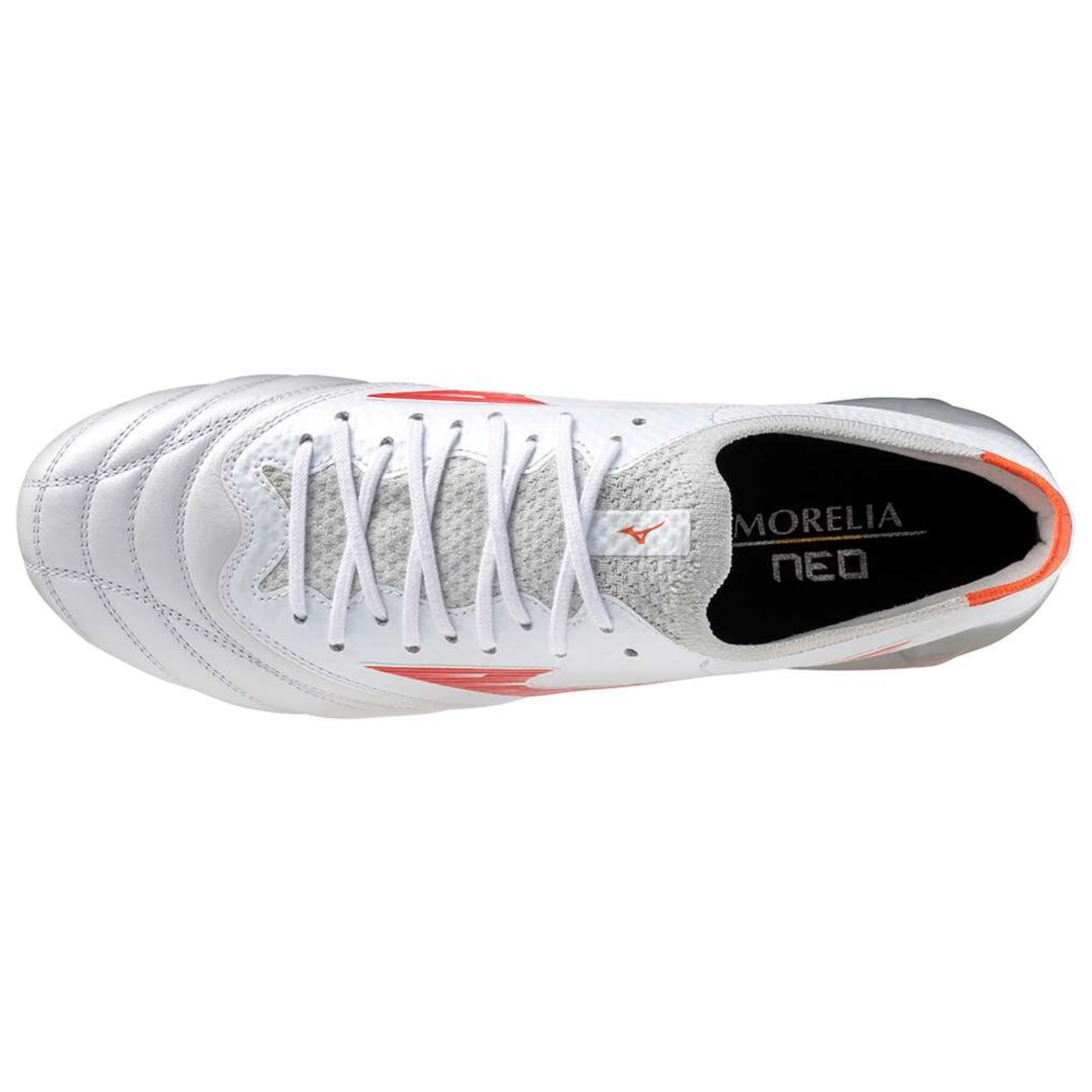 Mizuno Morelia Neo IV Beta Elite FG Made in Japan White/Orange