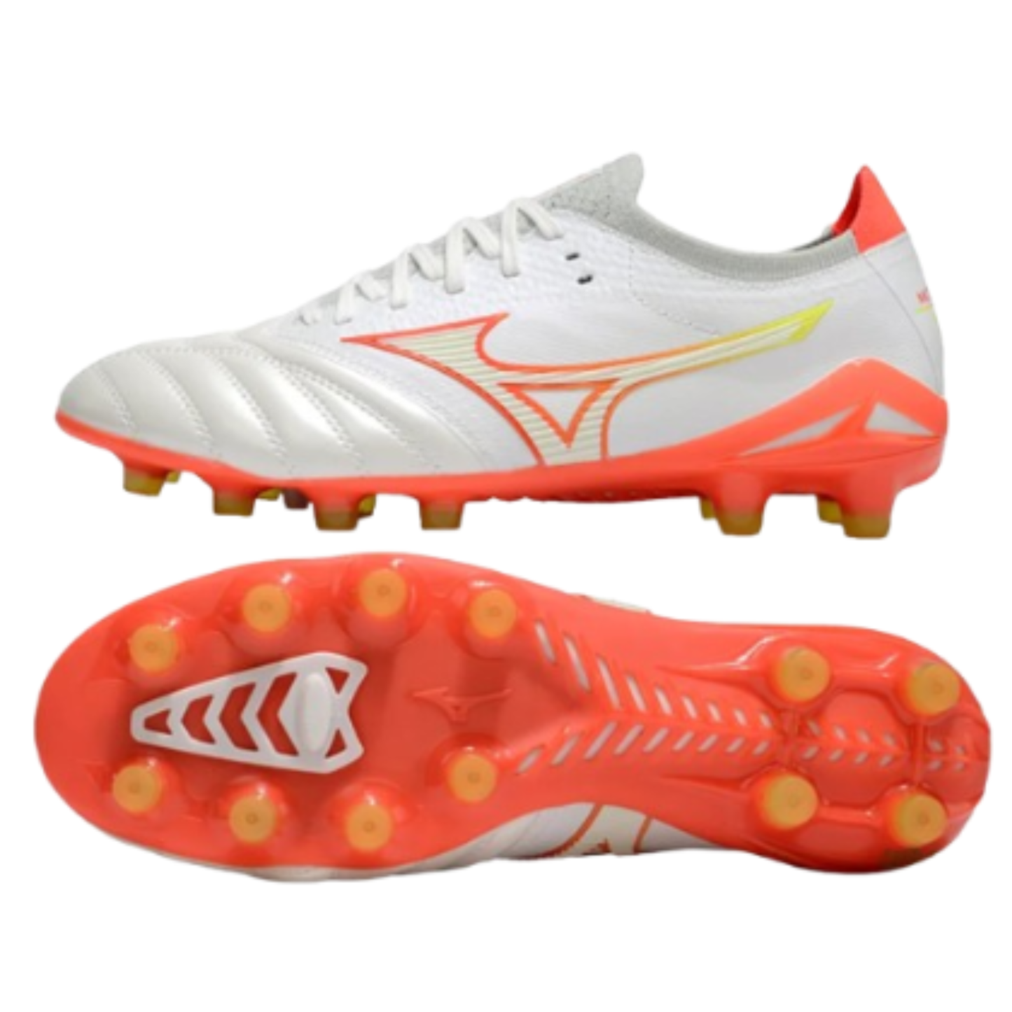 Mizuno Morelia Neo Iv Beta Elite FG Made in Japan White/Orange